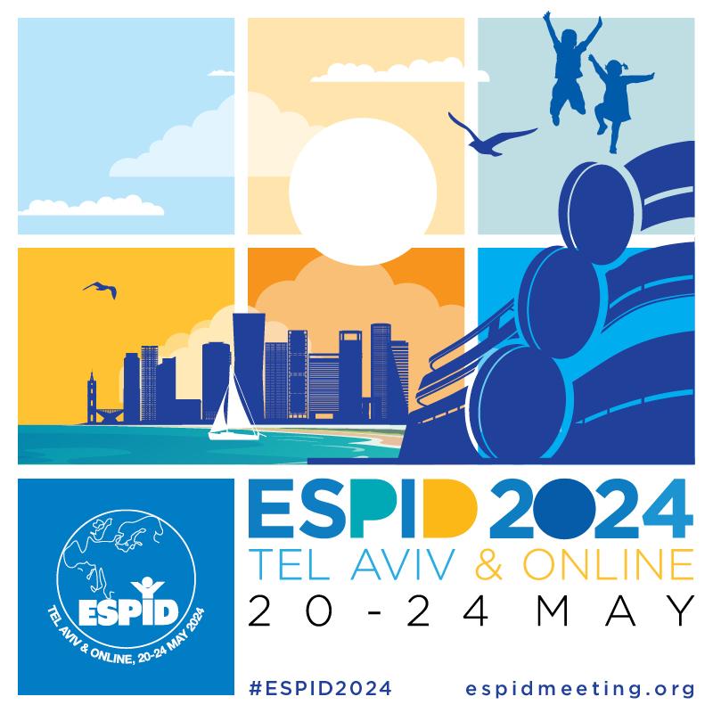 ESPID 2024, Paediatric Diseases Conference in Tel Aviv and Online, 20-24 May 2024.